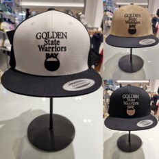 GSW 팀자수+메탈 스냅백 HYFLAT_H CAP_HF175 (N235AP632P)