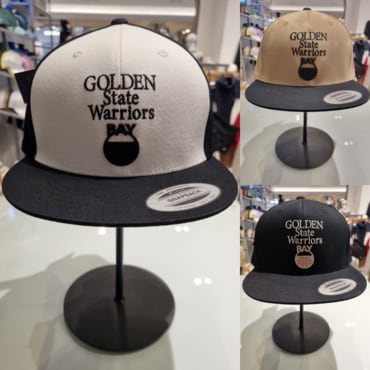 NBA GSW 팀자수+메탈 스냅백 HYFLAT_H CAP_HF175 (N235AP632P)