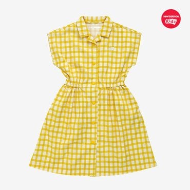 뉴발란스키즈 NEW SUMMER CAMP_전판 체크 원피스(NK9KF3901G)