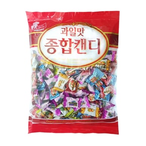 아리랑 과일맛 종합캔디 750g/1개