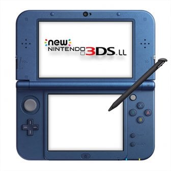  New 닌텐도 3DS LL 메탈릭 블루