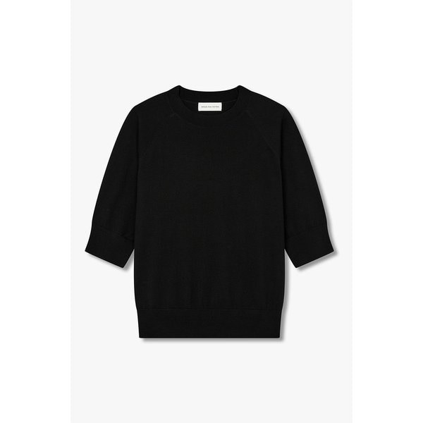 래글런 슬리브 크루넥 스웨터 3215330003000