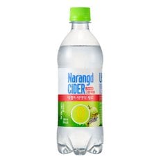  나랑드사이다 제로 그린애플 500ml 24개