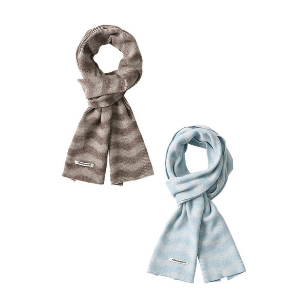 [리퍼브] Moire Wave Muffler (2 Colors)