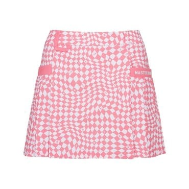 마스터바니 24S/S   여성 옵아트 사이드 플리츠 큐롯 스커트(421D2PC404)
