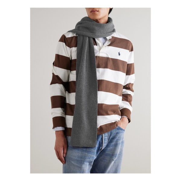 존스톤스 오브 엘긴 골지 캐시미어 스카프 46376663162948220