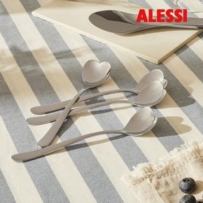 alessi 빅러브 하트 티스푼 세트