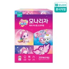 모나리자 티니핑 오로라핑 미니 미용티슈 200매*6입 1팩 (무료배송)