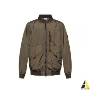 스톤아일랜드 40923 Crinkle Reps Recycled Nylon with Primaloft-TC Bomber Jacke