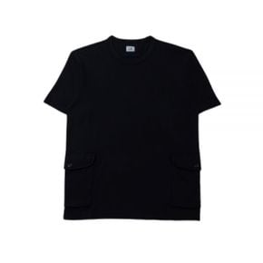 Company CP컴퍼니 201 Jersey Side Pockets T-shirt (14CMTS316A 005697G 999) (렌즈 사이드