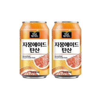 해태음료 [T] 해태 미닛메이드 자몽에이드 355ml 48캔