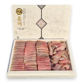 영산포 숙성 홍어회 모둠1kg 칠레 중간삭힘 진공