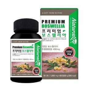 네추럴라이즈 프리미엄 보스웰리아 1000mg x 60정