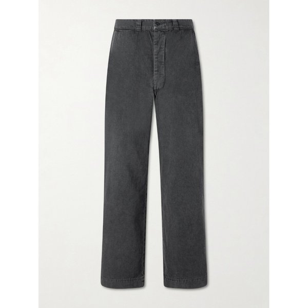 레미 릴리프 스트레이트 코튼 트윌 팬츠 46376663163074121