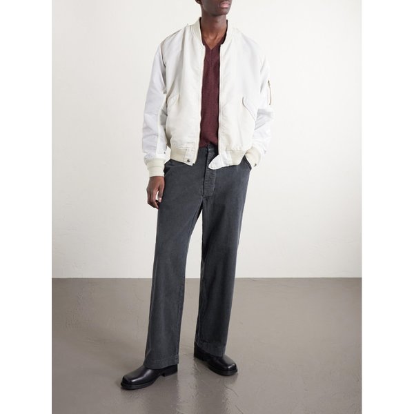 레미 릴리프 스트레이트 코튼 트윌 팬츠 46376663163074121