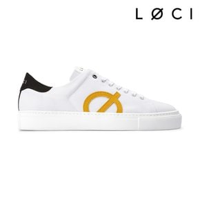 NINE WHITE/BLACK/YELLOW LC-009-015