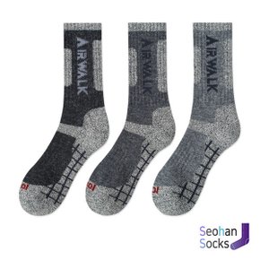 남자 중목 울방한 등산 양말 1족