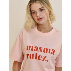 MSMRZ cool cotton T-shirt_Baby Pink