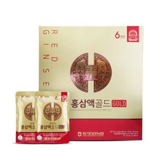 [풍기인삼농협] 황풍정 6년근 홍삼액골드 80ml x 30포 홍삼근100%/ 쇼핑백 포함