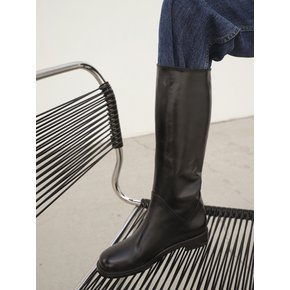 Riding long boots / vintage black (2cm)