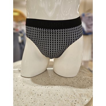 트라이엄프 T)24FW블랙기하학브리프(아)(BK)TDMBF814BK