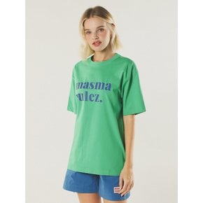 MSMRZ cool cotton T-shirt_Green/Blue