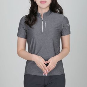 라인라이트 여성 기능성 쿨 아웃도어 반팔 집업 티셔츠(A11LT023W)