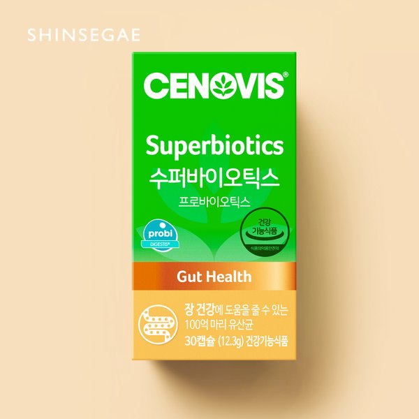 수퍼바이오틱스 프로바이오틱스 유산균 30캡슐 1개 30일분