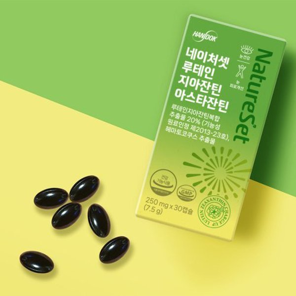[한독헬스케어]  네이처셋 루테인 지아잔틴 아스타잔틴 30캡슐 3개