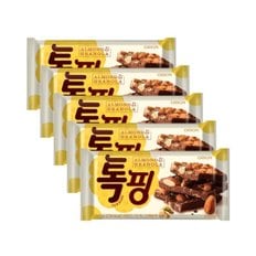  오리온 톡핑 아몬드그래놀라 43g x 5개