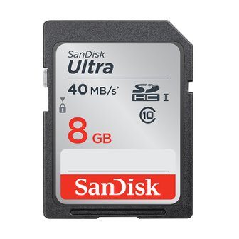 샌디스크 [正品] 샌디스크 SANDISK Ultra SDHC8G UHS-I 카드 [40MB/s, 266x]