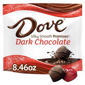 [해외직구] Dove 도브 실키 스무스 다크 초콜릿 240g 2팩