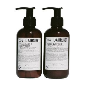 L A Bruket 듀오 키트 액상 솝 바디 로션 세이지 라벤더 바디케어세트