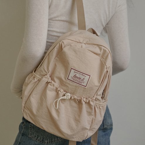 [New colors] 미니 스트링 백팩 Mini string backpack_9colors [일부 컬러 12/4 순차출고]