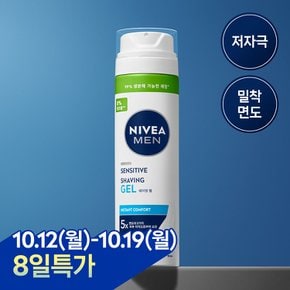 저자극 니베아 맨 센서티브 쉐이빙 젤 200ml 4070835