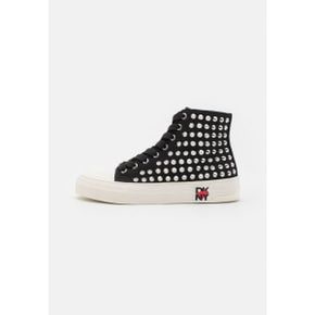 5107732 DKNY LOUISA STUDS - High-top trainers black