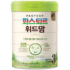 위드맘 (황금변 소화흡수 두뇌  눈) 3단계750g1캔   주문즉시발송.