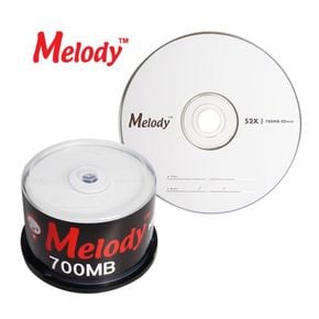 (멜로디) 700M CD-R 52X 50 케익