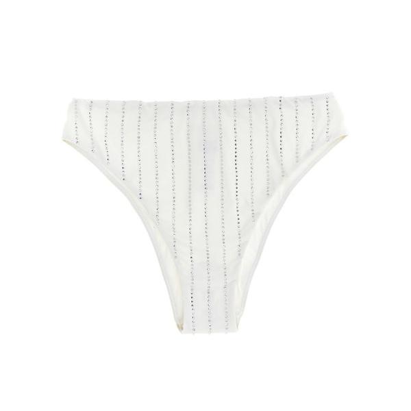 확대된 대표 세인트바쓰 비치웨어 SIBILLASTRASSSTRIPES01 White