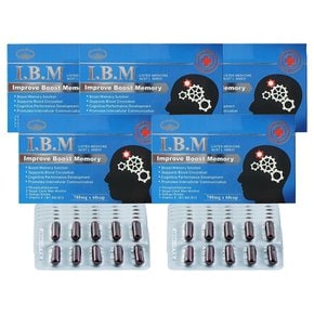 호주 네이쳐스탑 IBM 780MG 60정 Improve Boost Memory 5팩