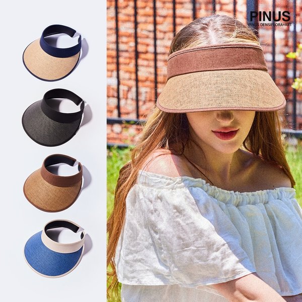 [PINUS] 심플 썬캡 모자 NHSD-2106