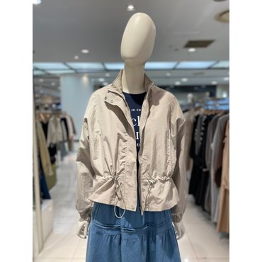 파프리카 하이넥 허리셔링 점퍼/XK1JP301