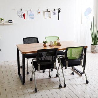 동화속나무 스틸뷰 1200테이블 사무용 회의실 다용도테이블 책상