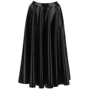 [알라이아] Womens Skirt AA9J05325T645 NOIR ALAIA