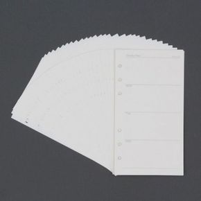 포켓 스토리 주간 다이어리리필 6공 다이어리속지A6