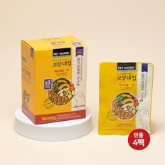 보양대첩 강아지화식 워밍 닭가슴살과 고구마 50G 4개 + 보양대첩 샘플사료 3개