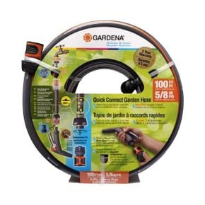 미국 가데나 호스릴 Gardena 39001 100 Foot 5/8 Inch HeavyDuty Quick Connect Hose 5Ply Desig