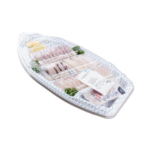 [냉장] 광어참돔모둠회 (대, 360g/팩)