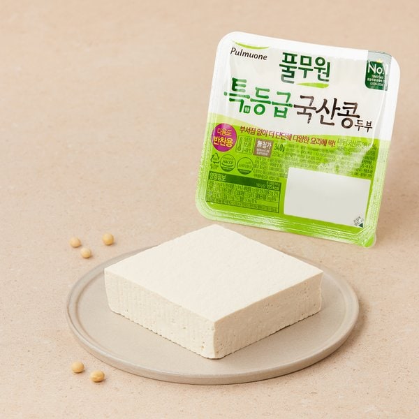 특등급 국산두부 다용도반찬용 340g
