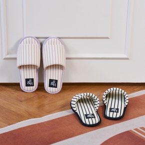 룸앤홈 라인 오픈형룸슈즈L(블랙)